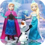 anna elsa dolls android application logo